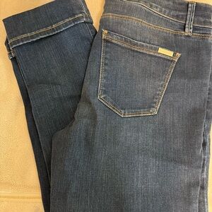 White House Black Market Cuffed Crop Jeans